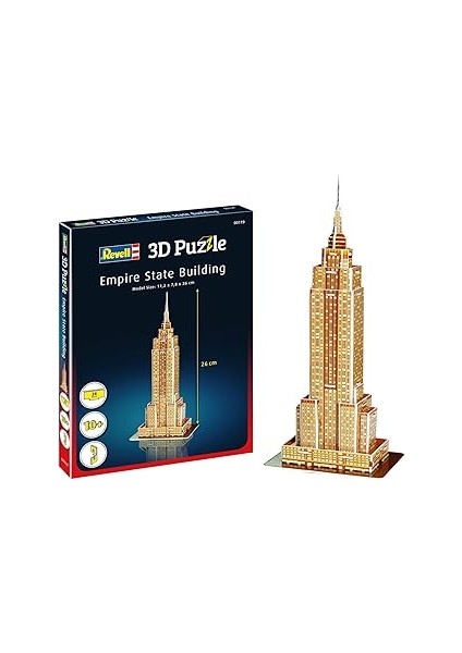 3D Puzzle Empire State Binası