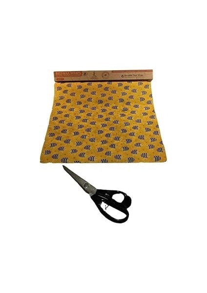 Apithecary Balmumu Bezleri, Bal Mumu Sarma, Tekrar Kullanılabilir Bal Mumu Sargı Bezi, 100 x 33CM B