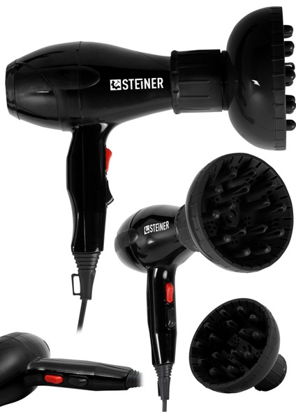 3600 Watt Professional Saç Kurutma Makinesi Ac Motor Fön Makinesi + Difüzör + 2 Adet Başlık modelleri