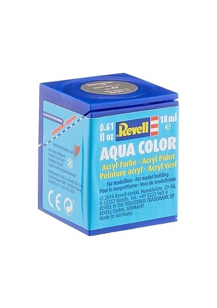Revell - Su Bazlı Maket Boyası Gri Mat 18 ml (36147)