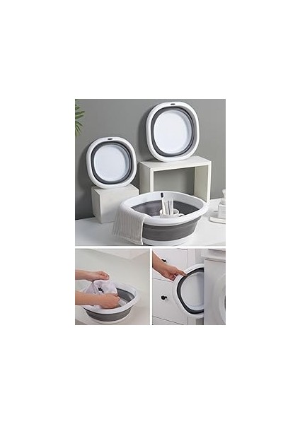 Katlanır Badya Akordiyon Leğen 10 Litre