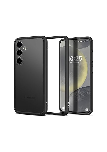 Spigen S24 ile Uyumlu Kılıf Hybrid Matte Black - ACS07352