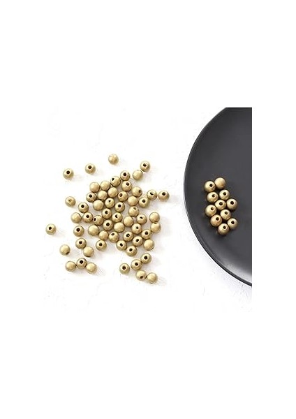 Bimotif Tahta Boncuk, Metalik 50 Gr. (Altın) Standart