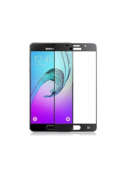 Ehr. C5 Uyumlu Full Kaplayan Temperli 5d Ekran Koruyucu Cam (Siyah)