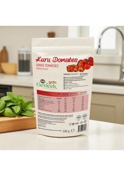 Kurutulmuş Domates 100 gr fiyatları