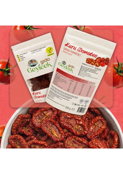 Kurutulmuş Domates 100 gr fırsatları