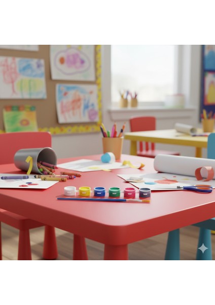 Doğal Içerikli 6’lı Boya Seti – Anaokulu Etkinlik Boyama Kiti indirimleri