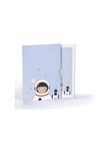 Meraklı Minik Astronot, A4 Poster (GGK-PH015)