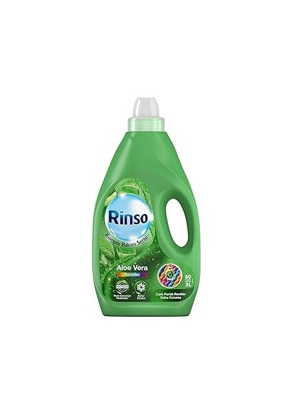 Rinso Sıvı Aloe Vera Renkliler 3 L