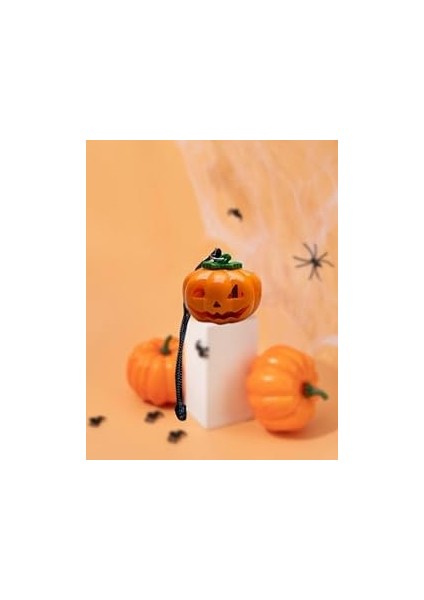Halloween Balkabaği Işikli 3 Fonksi̇yonlu Kolye AST6639