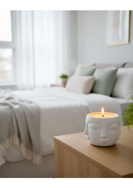 Yüz Figürlü Dekoratif Mumluk fırsatları