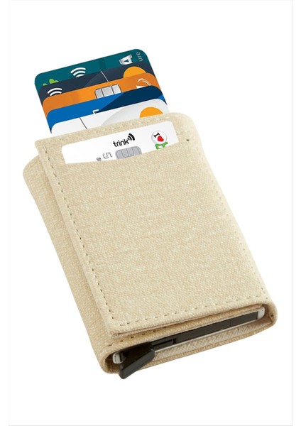 Mekanizmalı Kızaklı Kartlık Cüzdan Kağıt Para Bölmeli modelleri