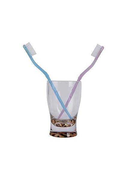 Bosphorus Diş Macunu Kabı Leopar Desenli Akrilik