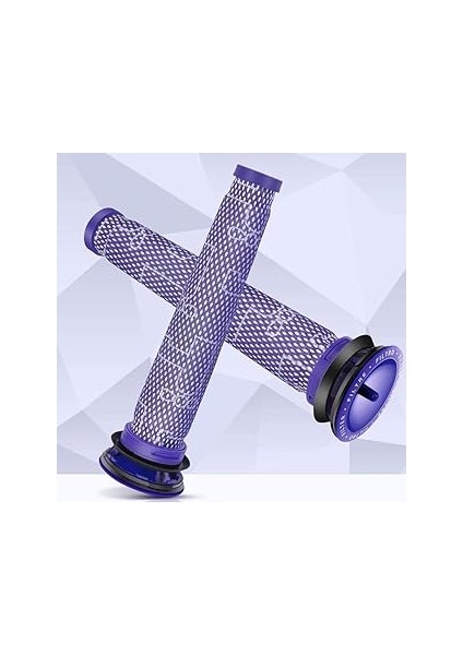 V6, V7, V8, DC58, DC59, Dc6, DC74 ile Uyumlu Ön Filtre 2'li