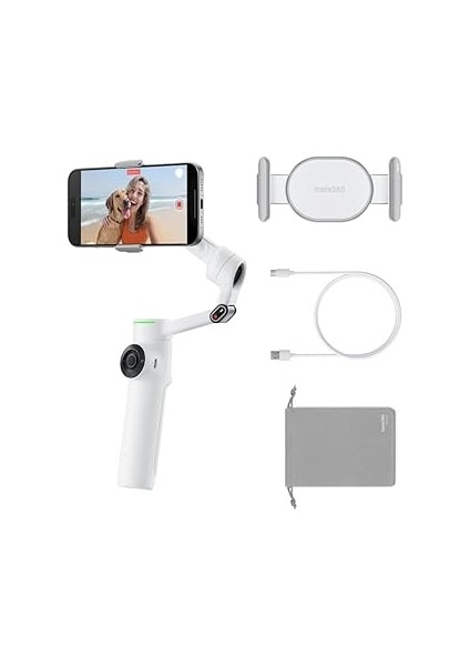 Flow 2 Akıllı Telefon Gimbal Sabitleyici (Beyaz)