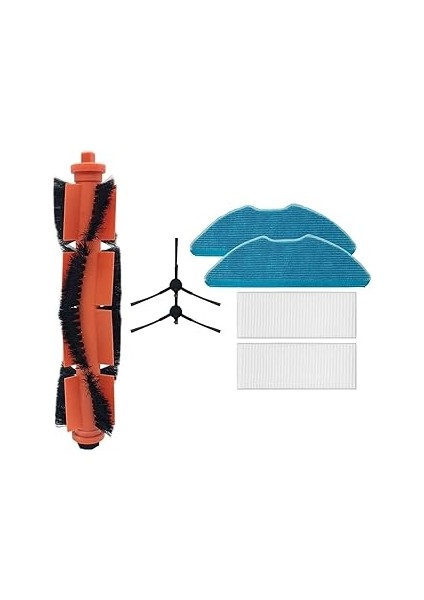 Homerun Serisi 3000, XU3100/01 XU3110/02 ile Uyumlu Yedek Parça Seti Robot Süpürge