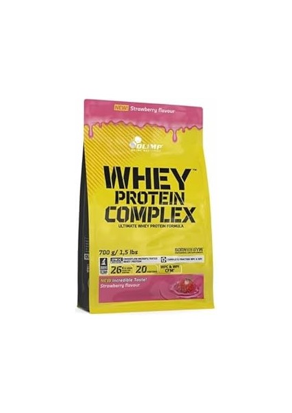 Olimp Whey Protein Complex - Çilek, 700 gr
