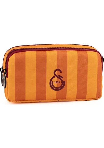 Galatasaray Sarı Çubuklu Kalem Çantası
