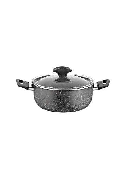 Papilla Fred 20 cm Tencere, Gri Kırçıllı