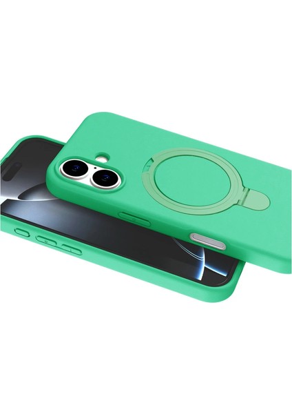 Iphone 16 Regal Standlı Kapak - Yeşil fiyatları
