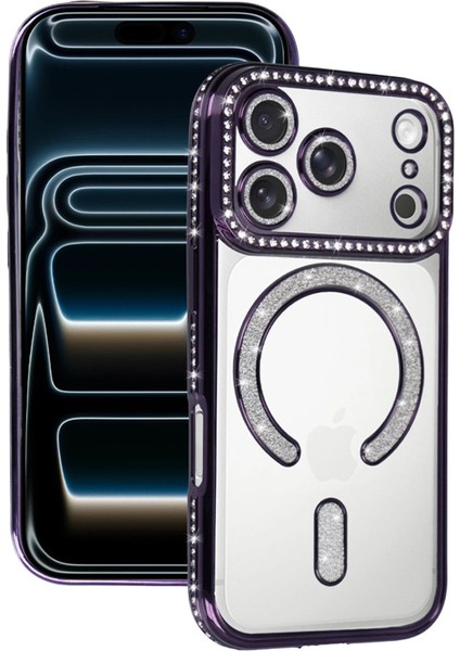 Iphone 17 Joke Simli Magneticsafe Kılıf - Derin Mor