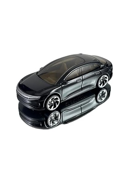 Hot Wheels-Lucid Black Ev Hot Wheels Factory Fresh 2023#97 - HKK76