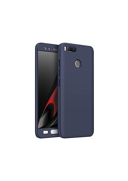 Microsonic 5x Için Kılıf Double Dip 360 Protective Lacivert [mi 5x ile Uyumlu Kılıf - Lac