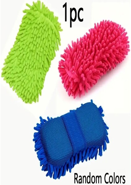 Lüks Oto Yıkama Süngeri ,mikrofiber Makarna Eldiven , Sünger Eldiven ( 1 Adet ) fiyatları
