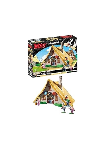 Playmobil Asterix 70932 Majestix Kulübesi, 5 Yaşından Büyük Çocuklar Için Oyuncak