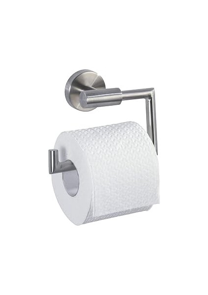 Wenko Bosio Tuvalet Kağıdı Tutucusu Mat Paslanmaz Çelik Dahil. Duvar Montajı Için Vida Malzemesi Ma