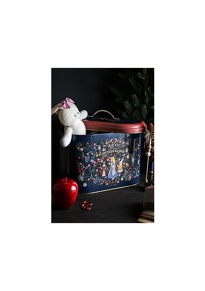 Evle-Metal Oval Ekmeklik, Ekmek Sepeti, Ekmek Kutusu, Tales Alices (Tales Alices)