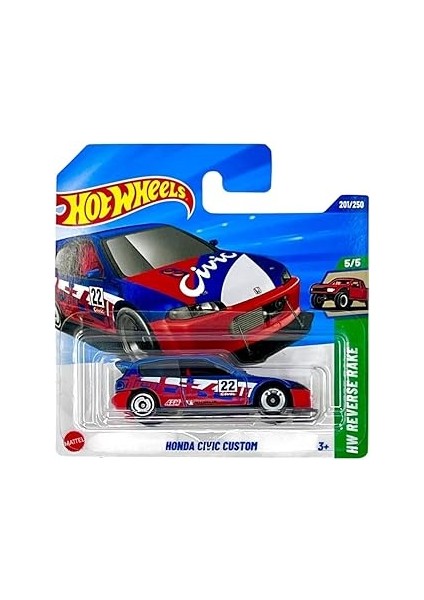 Hot Wheels Tekli Arabalar Honda Civic Custom JBB22