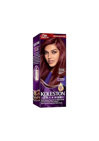 Wella Koleston Intense Saç Boyası 5/66 Patlıcan Moru - Salon Kalitesi