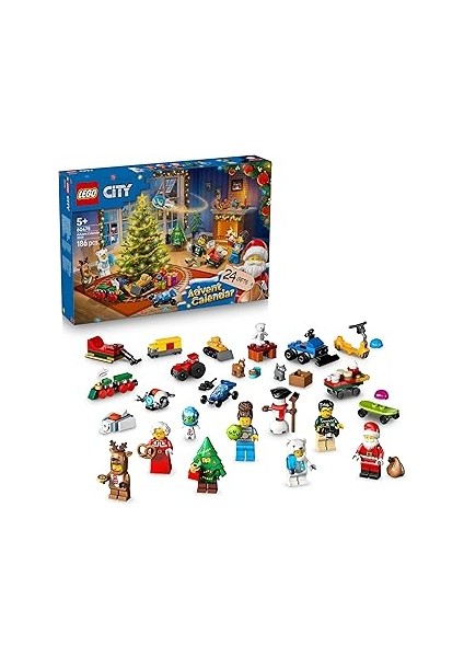 City 2025 Yılbaşı Takvimi 60475 – 5 Yaş ve Üzeri Erkek ve Kız Çocuklar Için Yılbaşına Geri Say