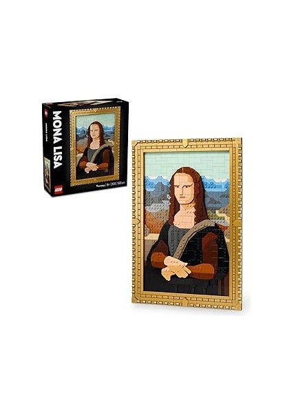 Mona Lisa 31213 - Yetişkinler Için Dekoratif Koleksiyonluk ve Sergilenebilir Leonardo Da V