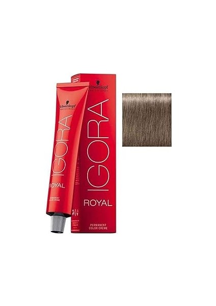 Schwarzkopf Igora Royal Saç Boyası 60ML-NO - 8.1 Küllü Açık Kumral