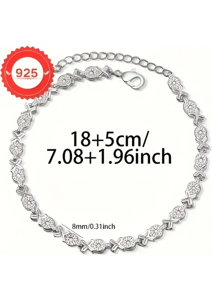 Fioréa 925 Ayar Gümüş Bileklik Sevgililer Günü , Annenize Verilecek En Güzel Gümüş Hediyesi modelleri