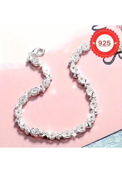 Fioréa 925 Ayar Gümüş Bileklik Sevgililer Günü , Annenize Verilecek En Güzel Gümüş Hediyesi fırsatları