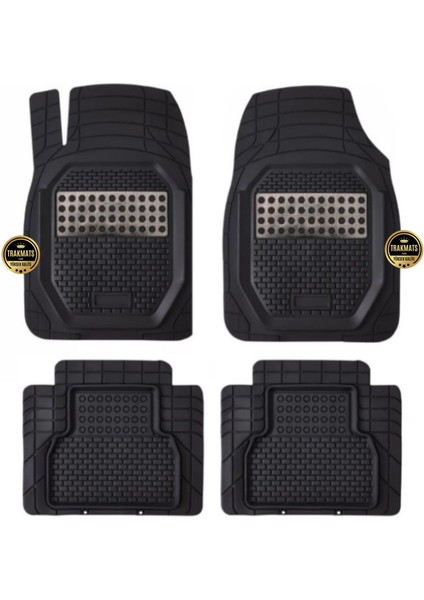 Bmw 5 Serisi E39 1996-1997-1998-1999-2000-2001-2002-2003 Havuzlu Oto Paspas Orbital Krom Yeni Üretim 3D Araba Paspası Esnek fırsatları