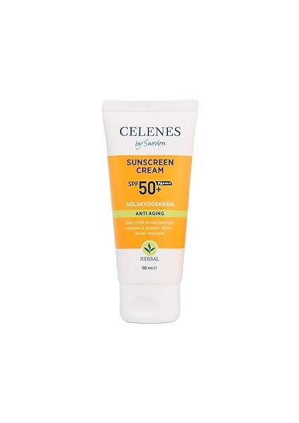 Celenes Herbal Yaşlanma Karşıtı Güneş Kremi, 50+ Spf, 50ML