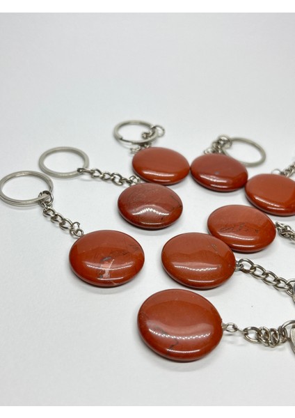 Jasper Doğaltaş Anahtarlık Charm Daire fiyatları