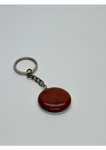 Jasper Doğaltaş Anahtarlık Charm Daire fırsatları