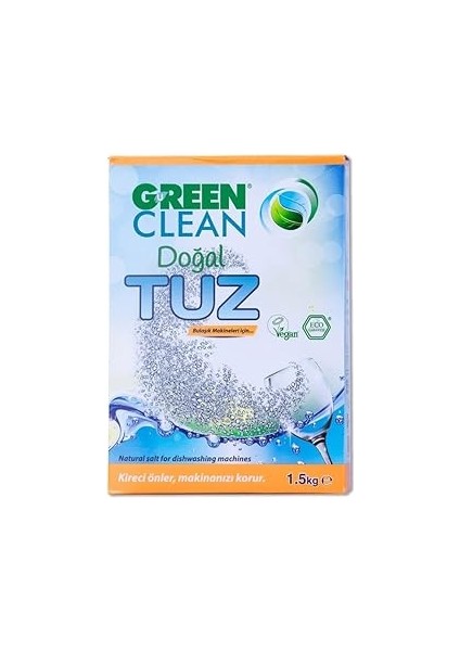 U Green Clean Bulaşık Makinesi Tuzu 1500 G