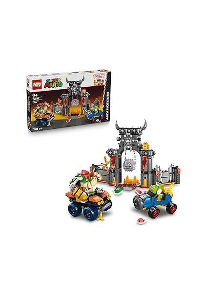 Super Mario: Mario Kart – Bowser Kalesi 72039 – 9 Yaş ve Üzeri Çocuklar Için Bowser Kale Temal