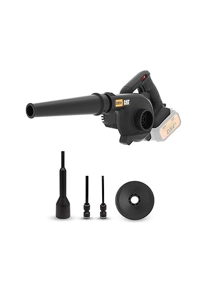 Cat DX91B 18VOLT Profesyonel Devir Ayarlı Üfleyici + 5 Parça Aksesuar (Akü Dahil Değildir)