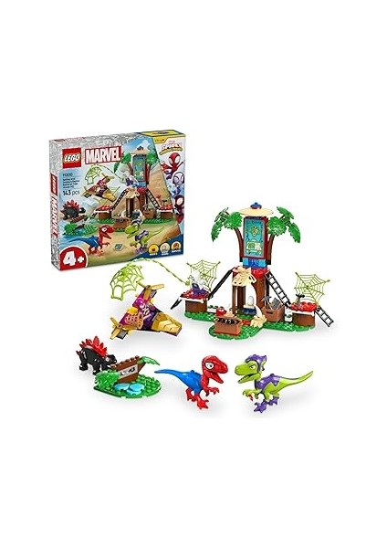 | Spidey ve Inanılmaz Arkadaşları Ağaç Ev Karargahında Spidey ve Gobby'nin Raptor Savaş