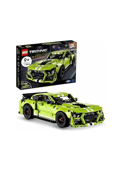 Technic Ford Mustang Shelby® GT500® 42138 – Araçları Seven Çocuklar Için Çek-Bırak Drag Yarış