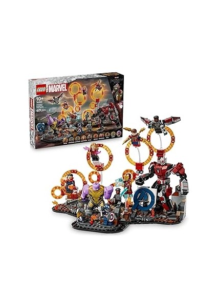 | Avengers: Endgame Son Savaş 76323, 10 Yaş ve Üzeri Kız ve Erkek Çocukları Için Kaptan