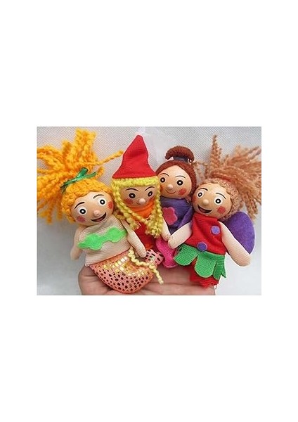 Calimera Toys Deniz Kızı ve Arkadaşları 4'lü Parmak Kuklası