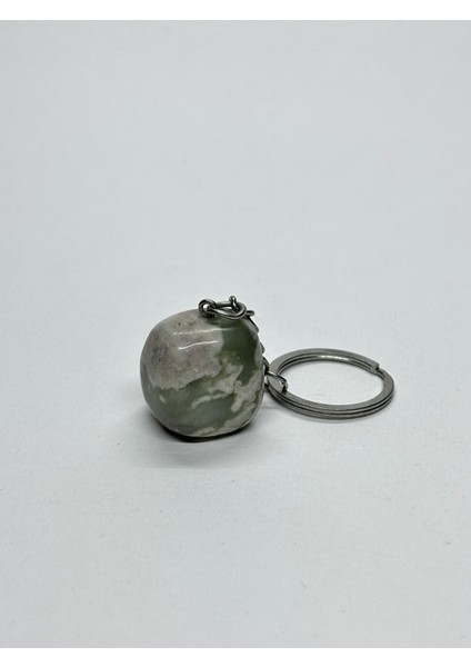 Yeşim Taşı Doğaltaş Anahtarlık Charm fiyatları
